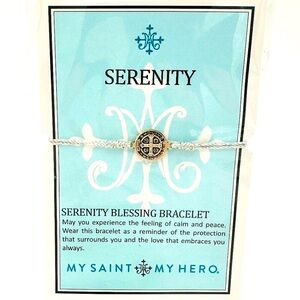 NWT! My Saint My Hero "Serenity" Adjustable Bracelet